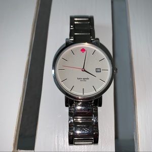 Kate Spade Women’s Gramercy Silver Tone Stainless Steel  Watch